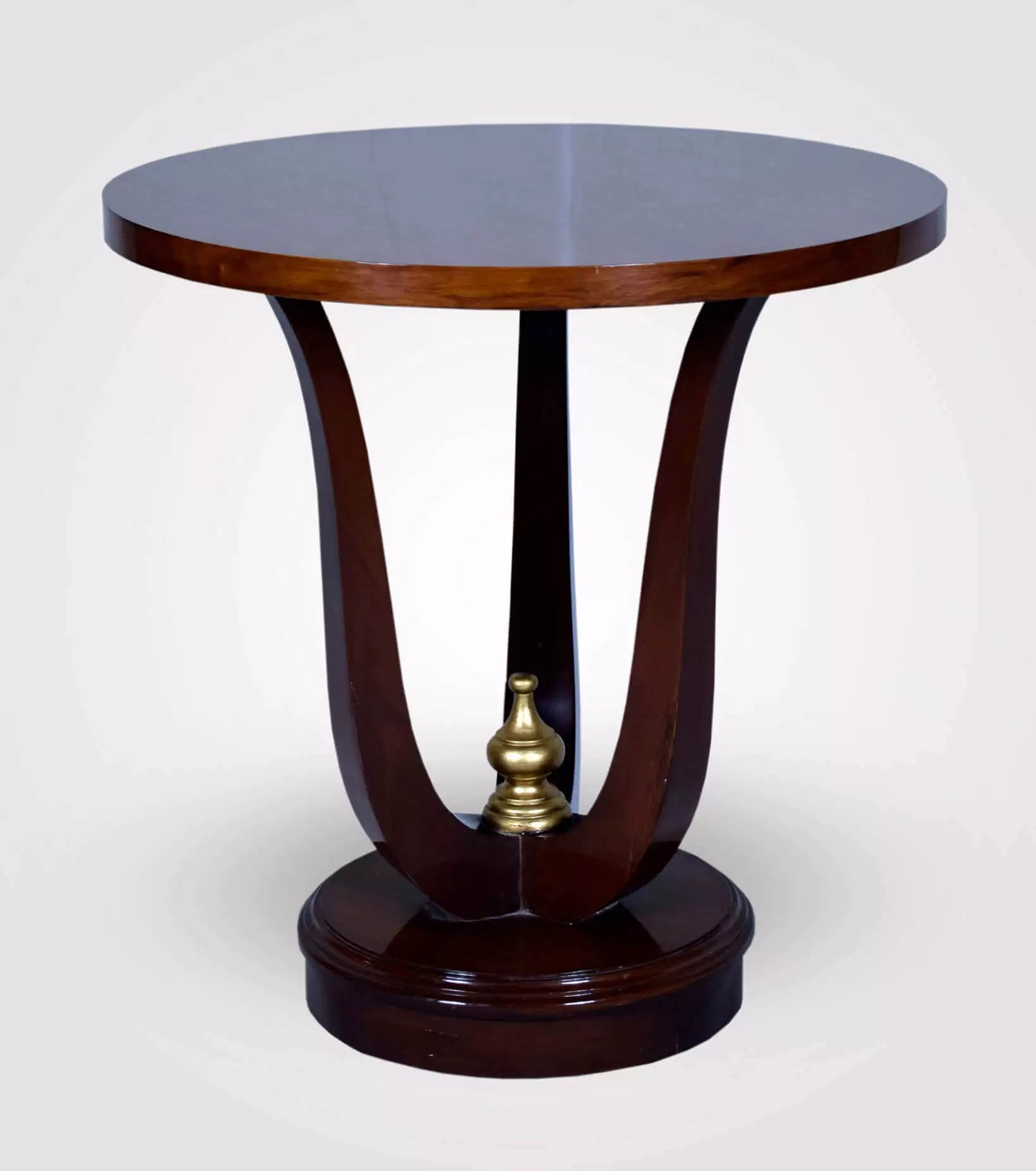 ITALIAN ART DECO WALNUT WOOD